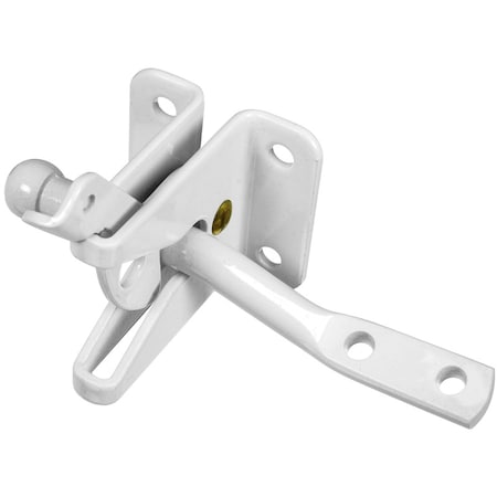 National Hardware Gate Latch White N262-105